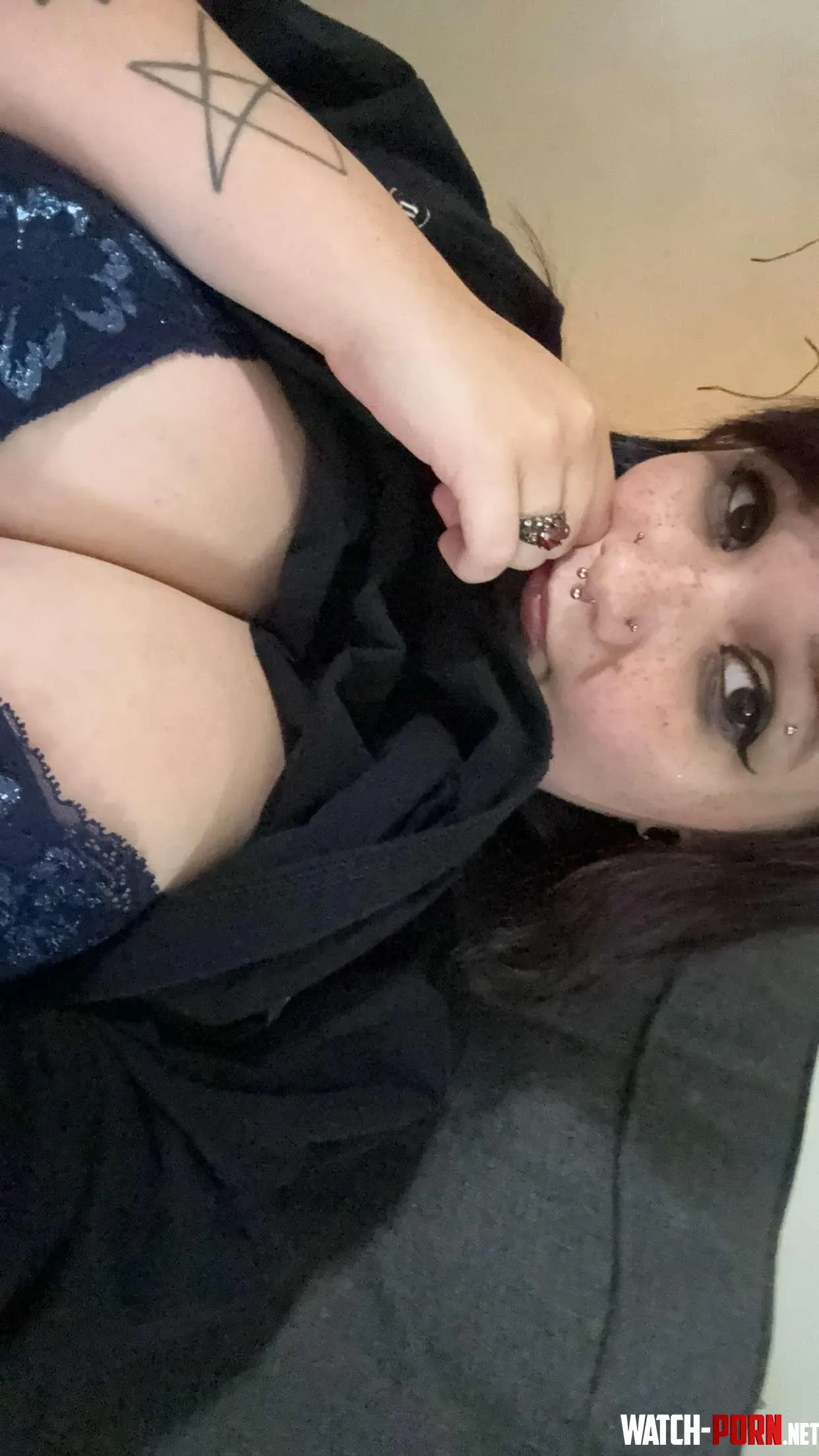 Big goth tits to start your day off right  by Upsettohappy