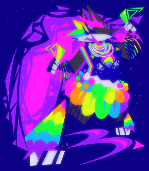 Thumbnail Kandi Raver By Me by sikeyaout | furry
