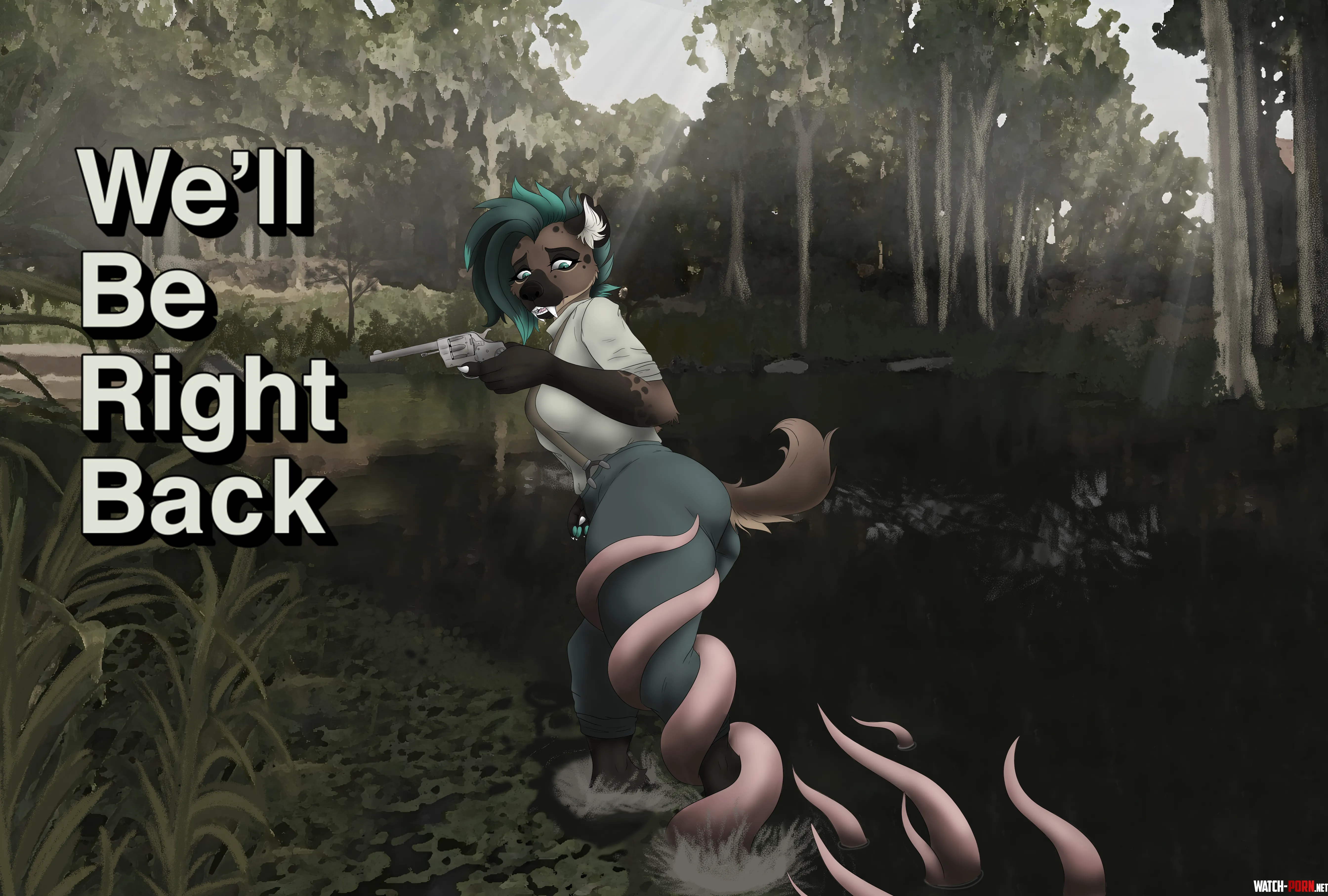 drunk lesbian fishing stream in comments D Art by me and Fruitelifox by raindyrps