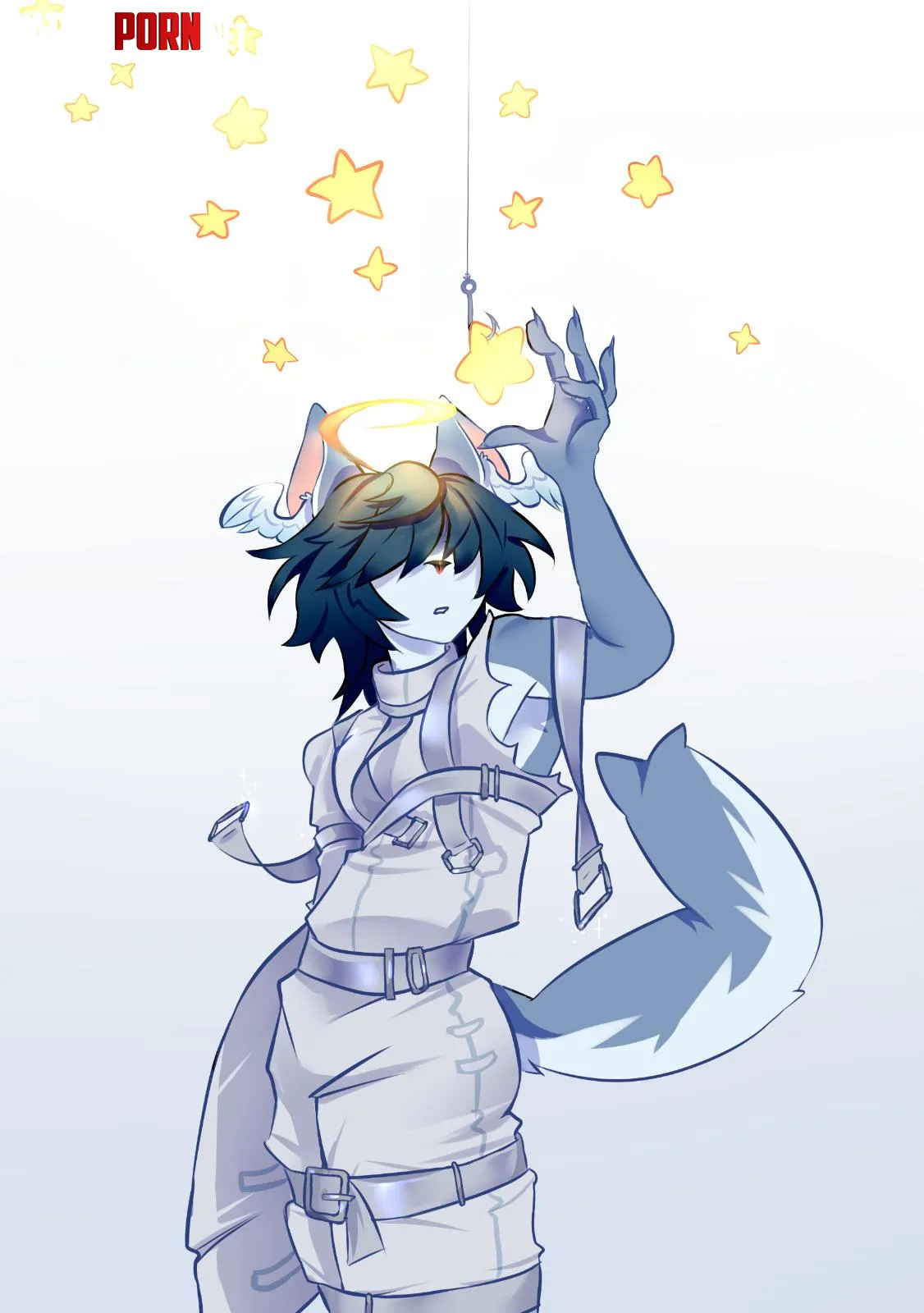 How to catch an angel art by me by Dear_Cockroach7