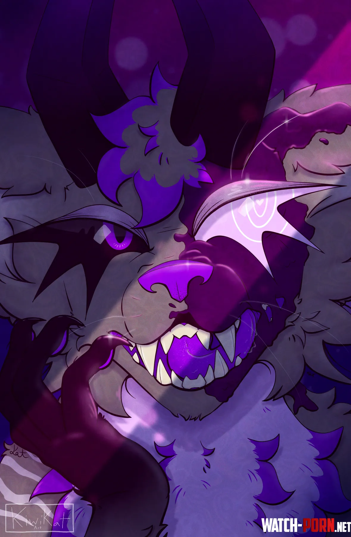 In the spotlight Art by me by KiwiKat-Creations