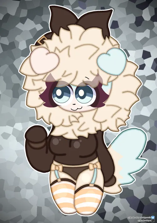 Thumbnail Fanart OC by chikomokii: Artwork 274 Shared by SylenLean in Furry Category