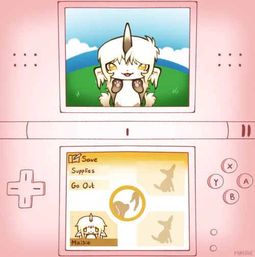 Thumbnail Nintendogs YCH Featuring My Fursona: Dive into barglebun's Creation