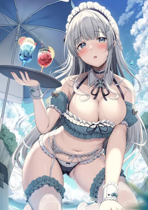 Thumbnail Beach Maid Tales by KrazedPengwin in Thighdeology Category