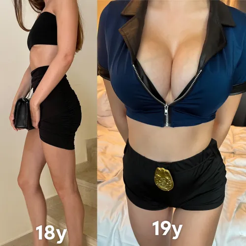 Thumbnail Revealing the Cleavage: Clothes that Flaunt F19's Confidence