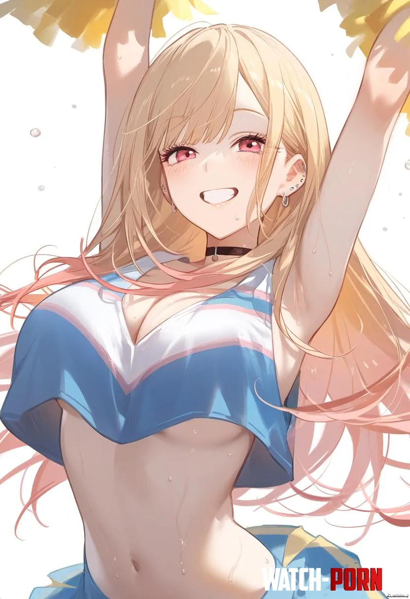 Cheerleader Marin Kitagawa  by CheetahSperm18