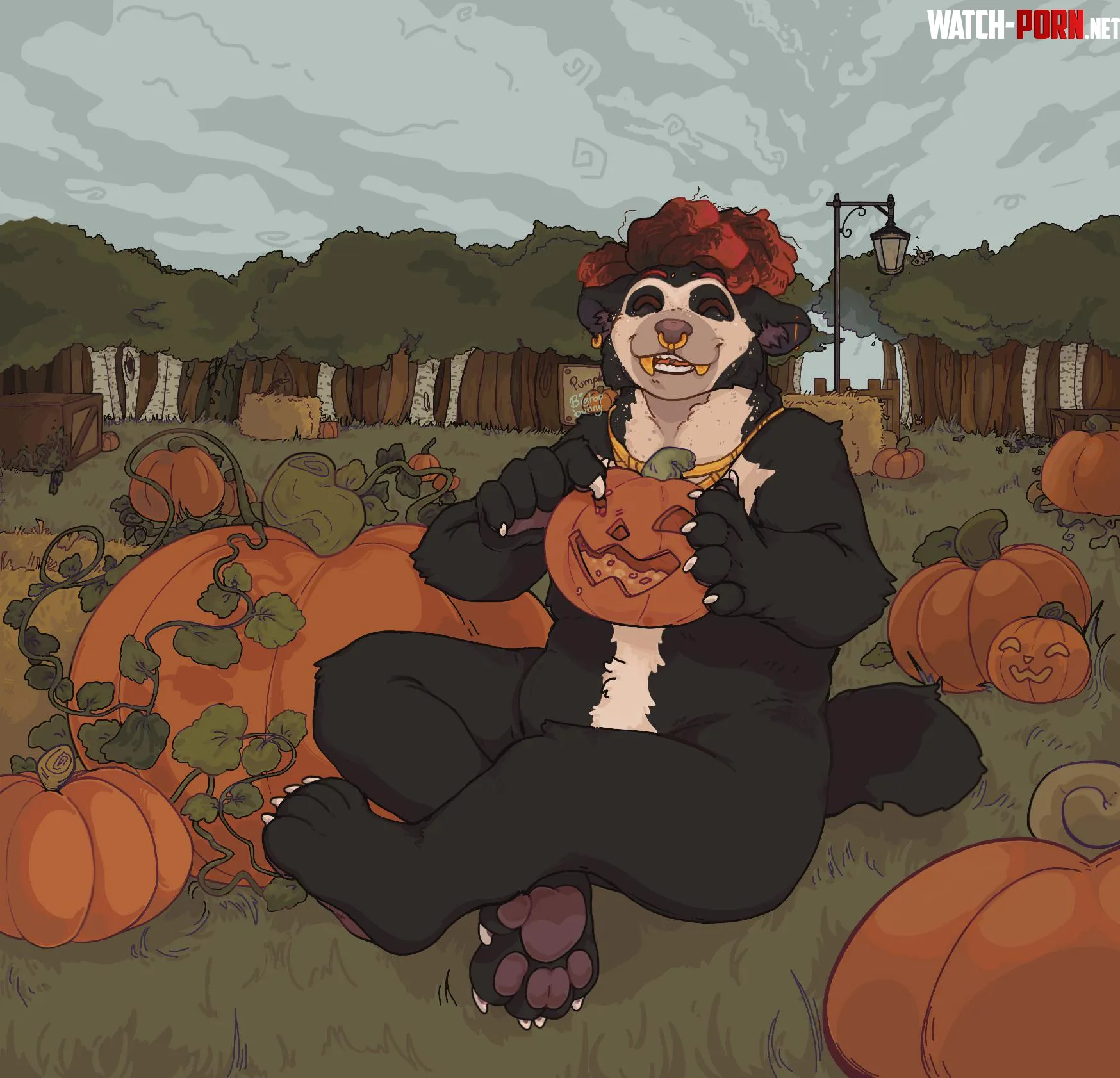 Natural pumpkin carver 3  by Limp_Acanthisitta166