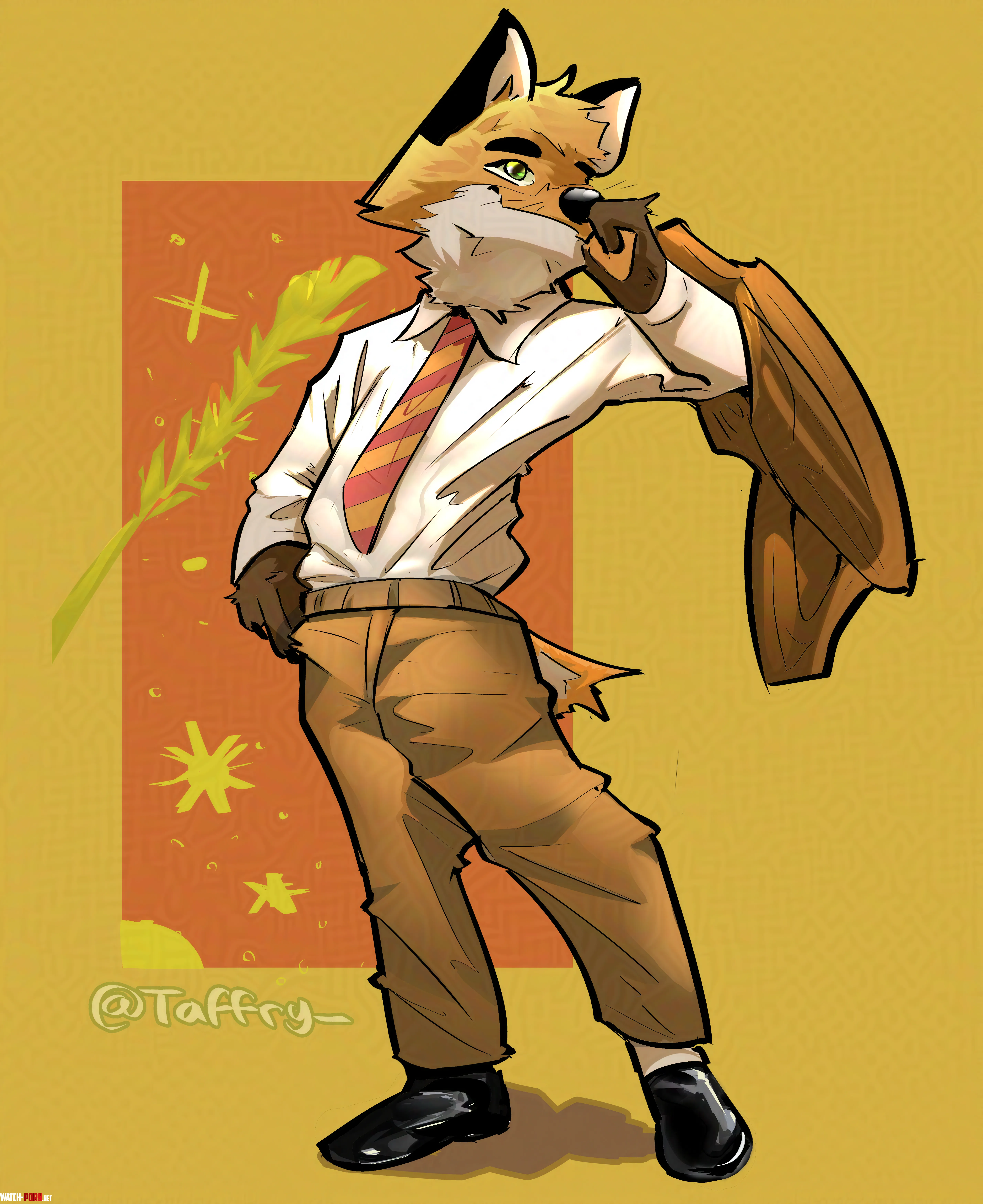 Mr Fox  Art by me by Tafrii
