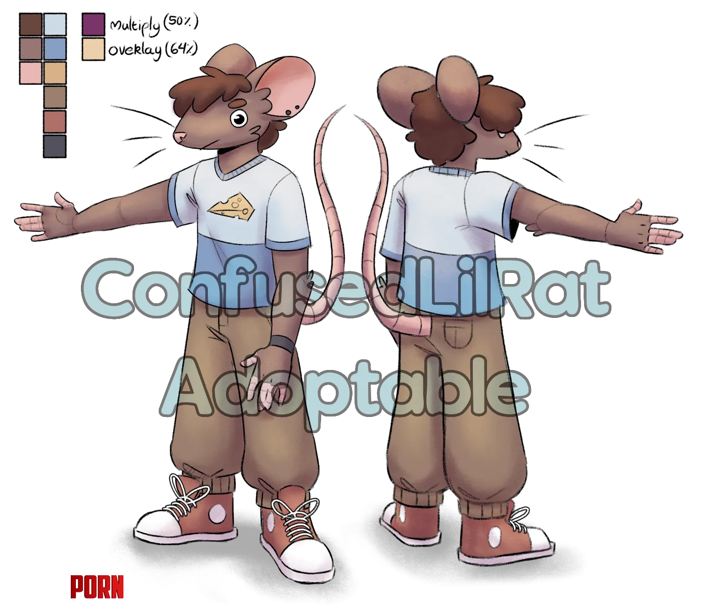 My first adoptable v Full commercial use Link in comments by ConfusedLilRat