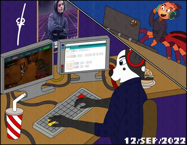 Thumbnail New Furry Drawing Collaboration on a Risky Hack | Furry Category