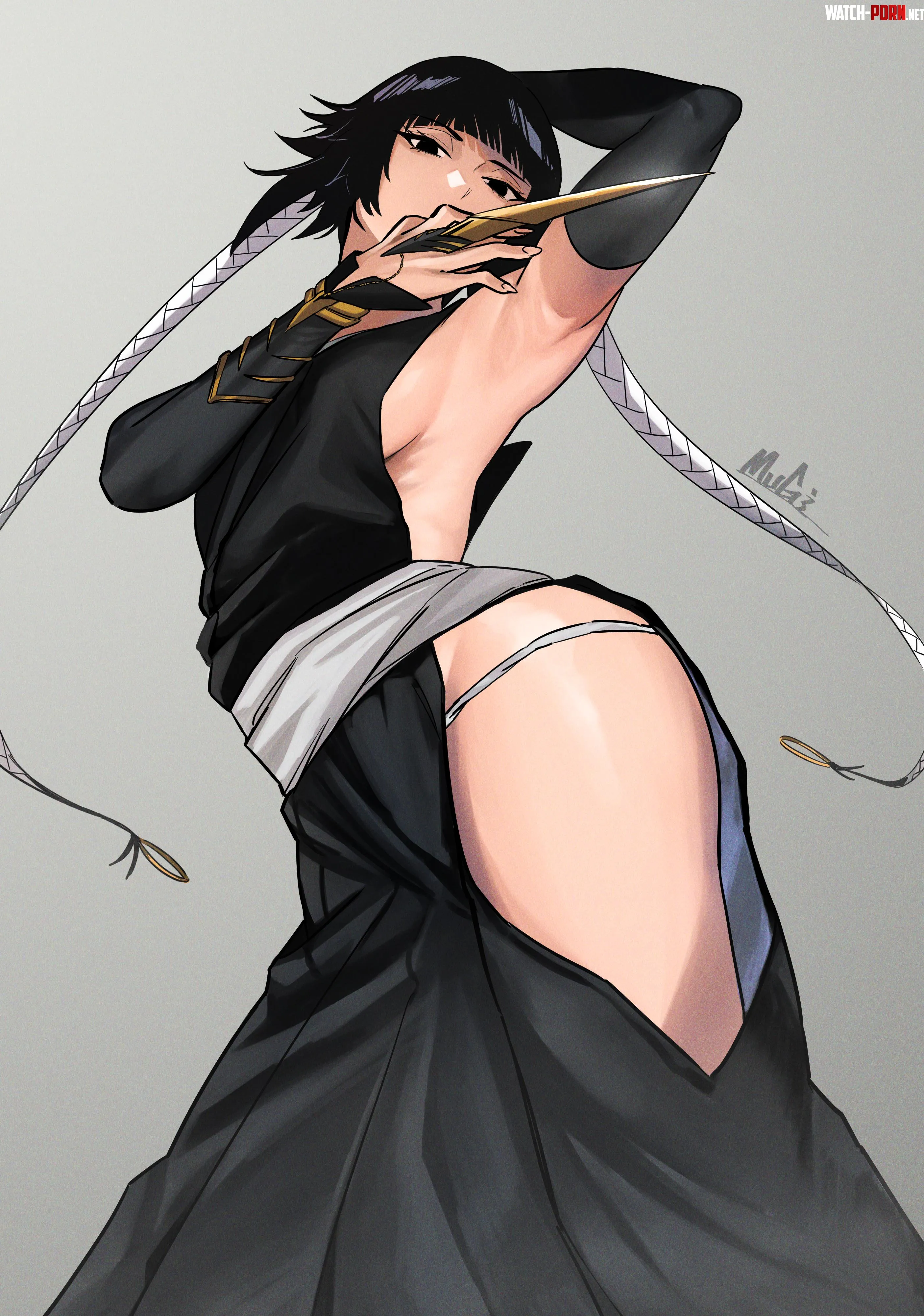 Soifon mugi mugit49 by withoutgod-