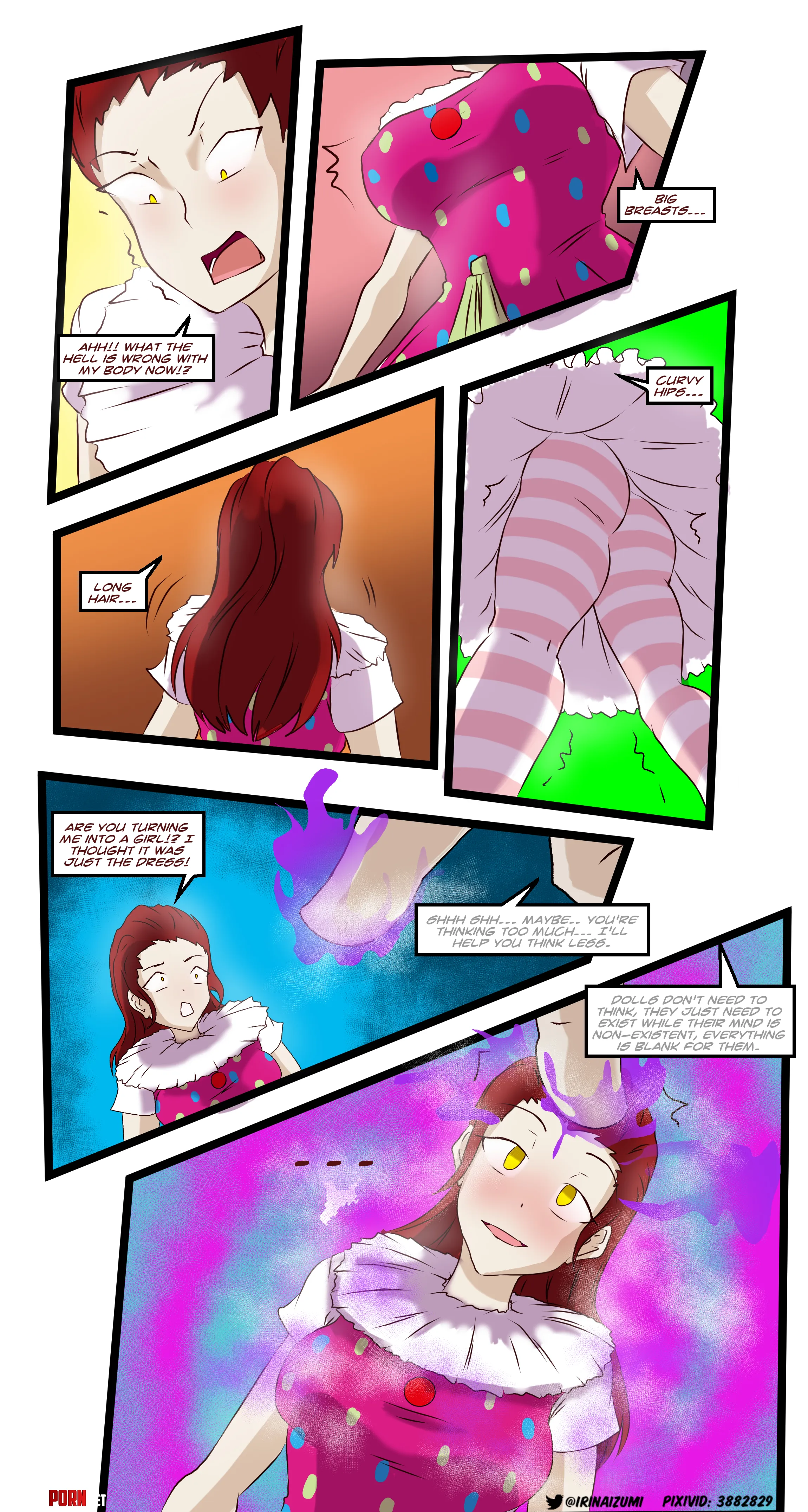 Boy wanders into abandoned carnival to explore ends up turned into a marionette mind gone blank by LoudContract2700