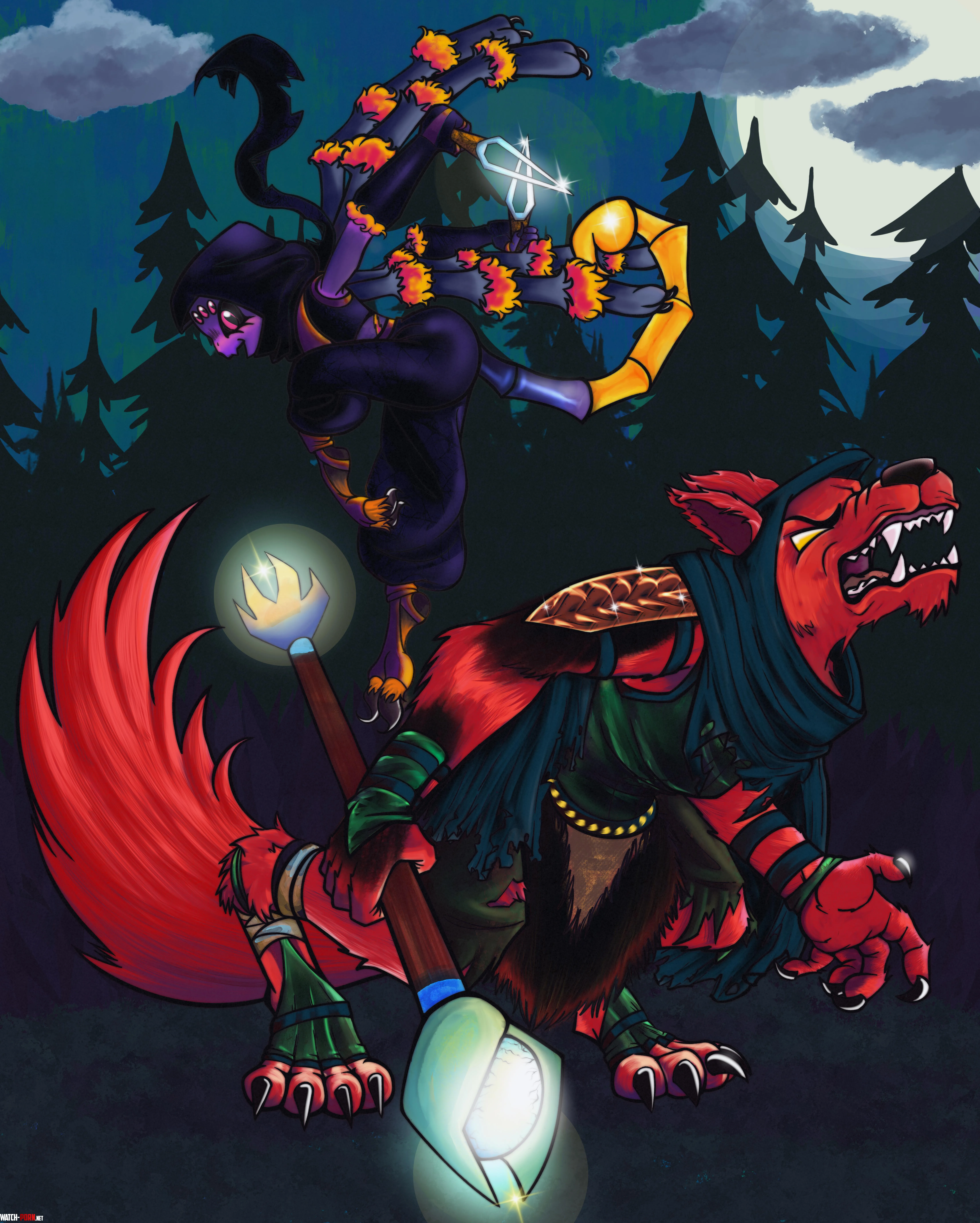Finished Commission  by CakeandWine69