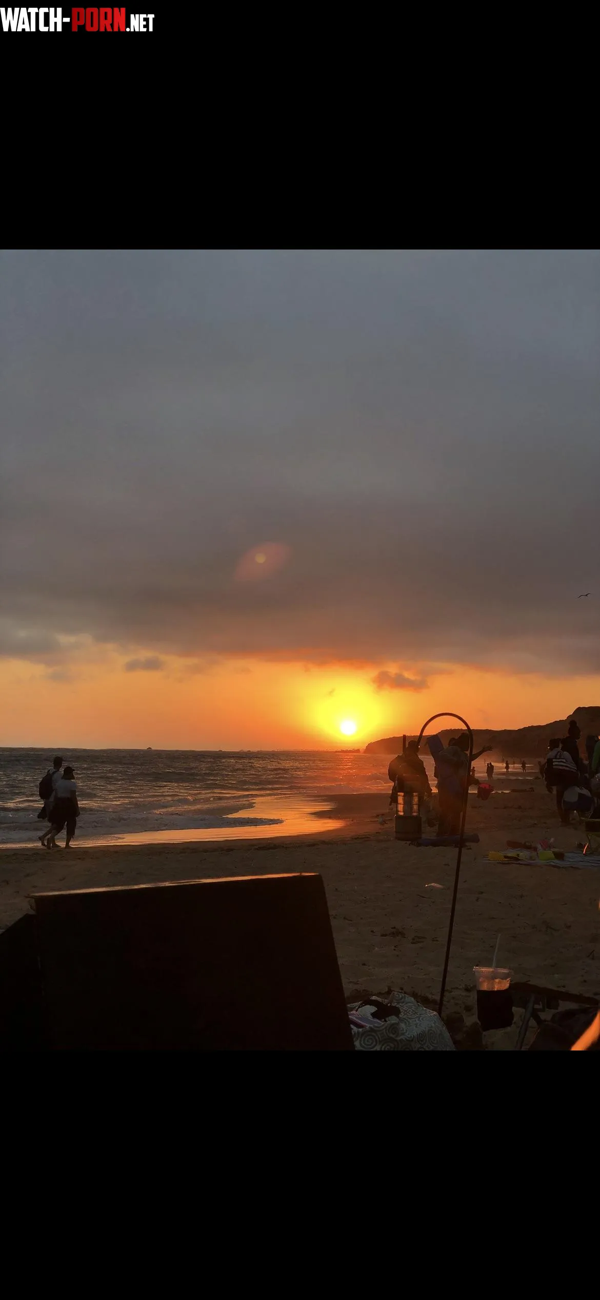 Sunset at Crystal Cove State Park Orange County CA by MrDanielSolitaire