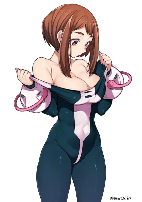Thumbnail Heroic Undressing: Ochako Uraraka's Adventure in My Hero Academia by Seaquences