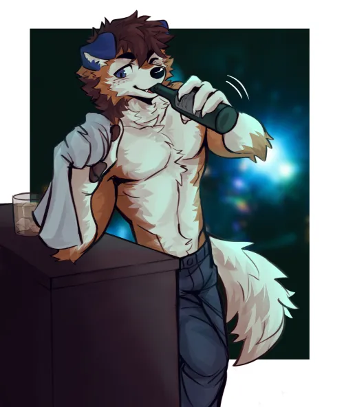 Thumbnail Partying with Lukey atkaso in Furry Art by LuckyLightning