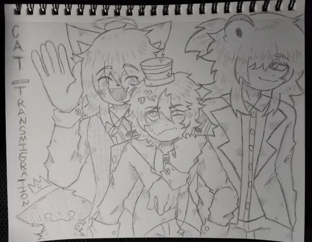 Thumbnail Unite in a Group: Artwork by SumiZuki24 in the Furry Realm