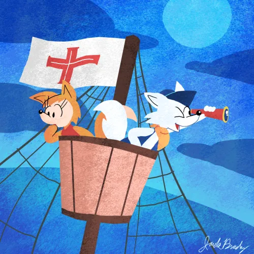 Thumbnail Celebrate Columbus Day in the Furry World with jackchickengravy