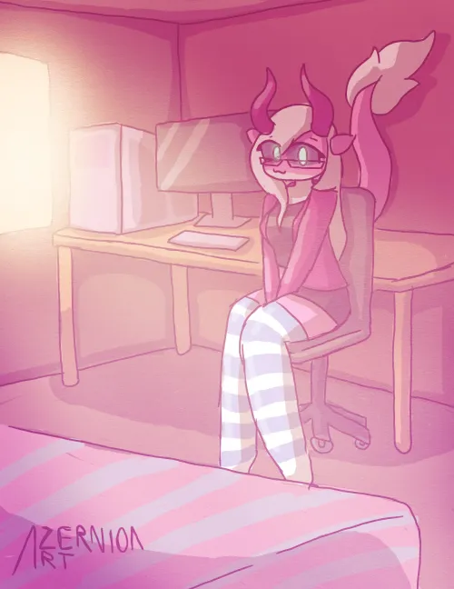 Thumbnail Cozy Up with AzernionArt's Bedroom Art Masterpiece