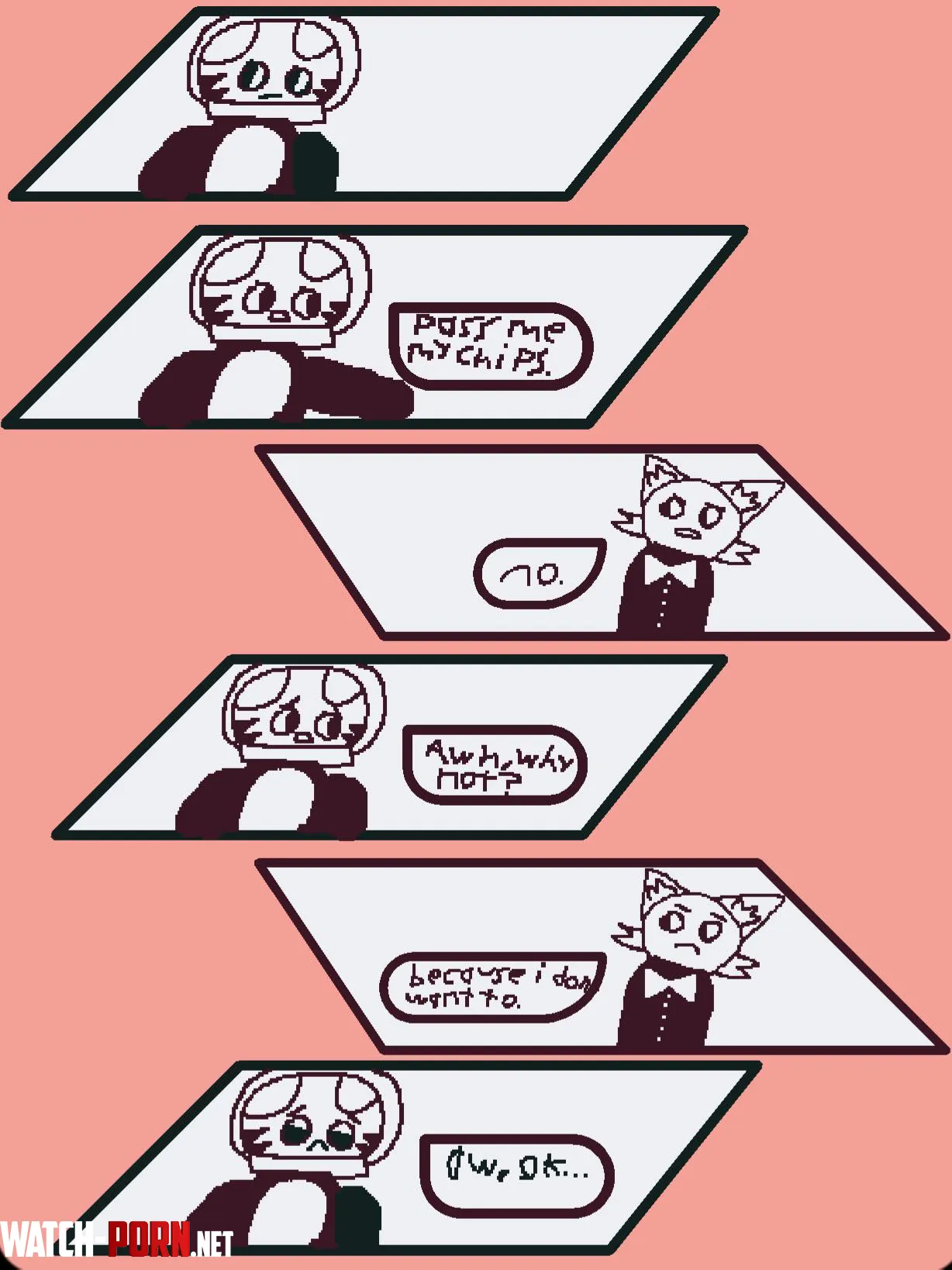 he just wants his chips  by Winter_Escape_9742