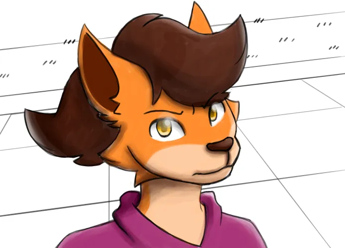 Thumbnail Jaspin Sketch: A Furry Art Creation by Twitchlet