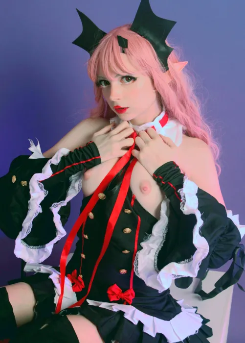 Thumbnail MereOasis Cosplays Krul Tepes from Seraph Of The End in NSFW Cosplay