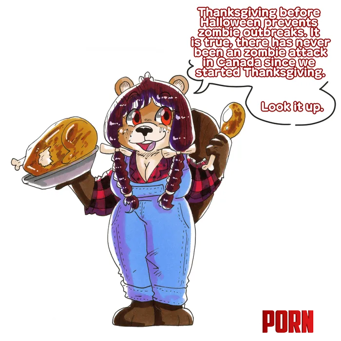 Happy Thanksgiving in Canada by Andross_Darkheart