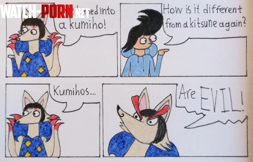 Kumiho art by me  by MrMoor2007