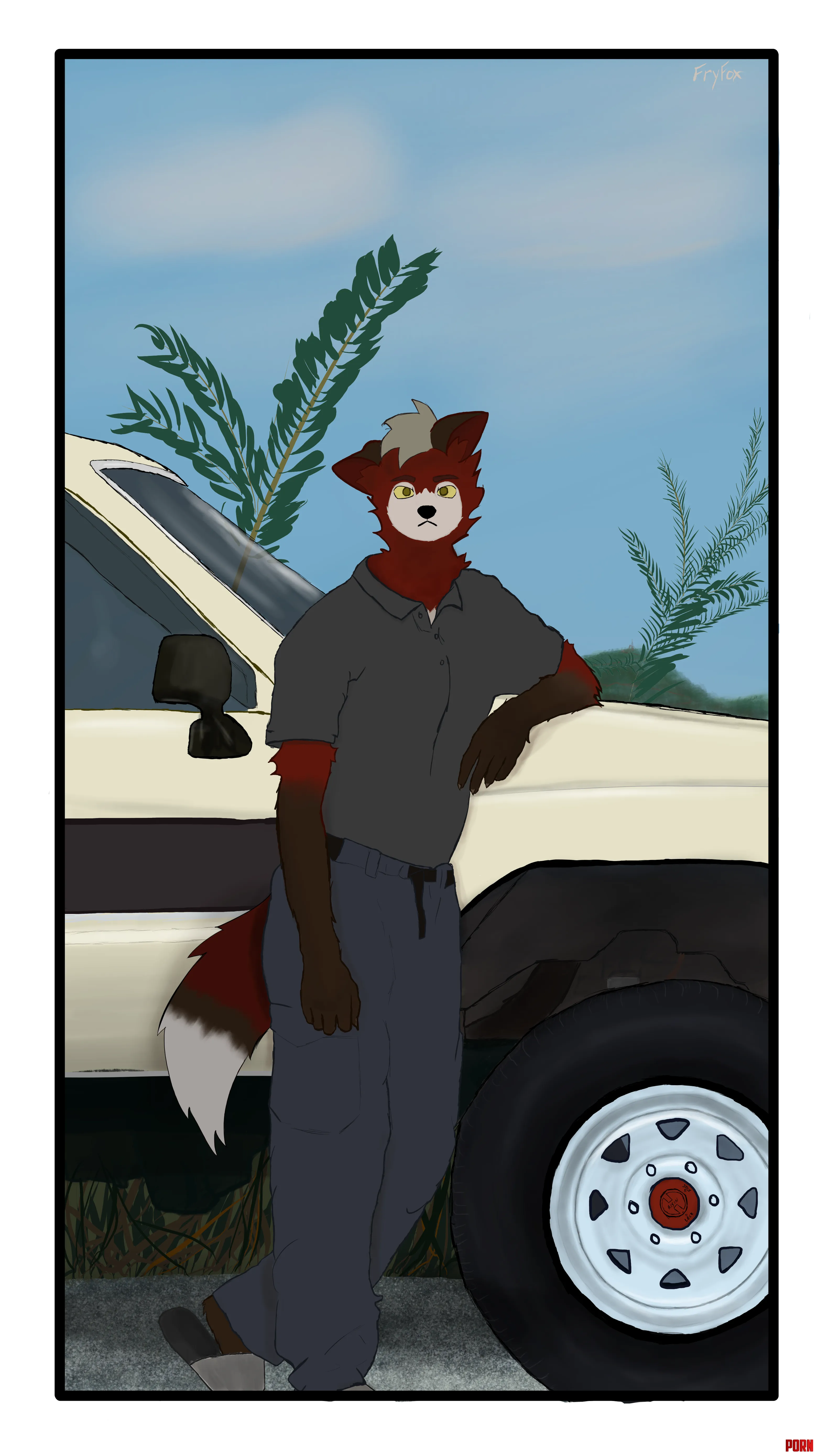 My self portrait no I will not smile by STERFRY333