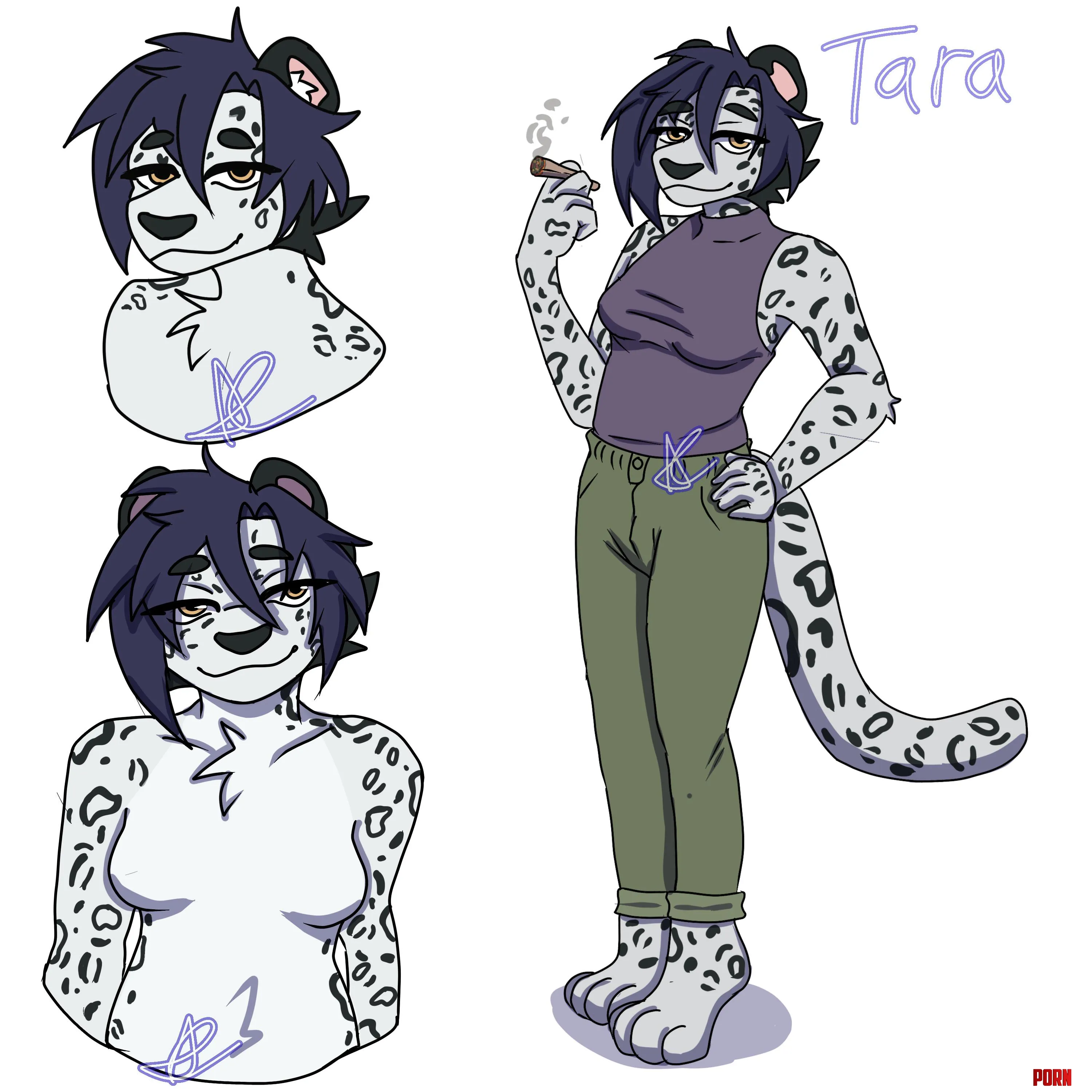 Snow leopard  by Naive-Appointment231