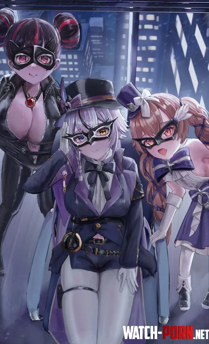 The Three Phantom Thieve Nikke by Bulky_Wasabi5882