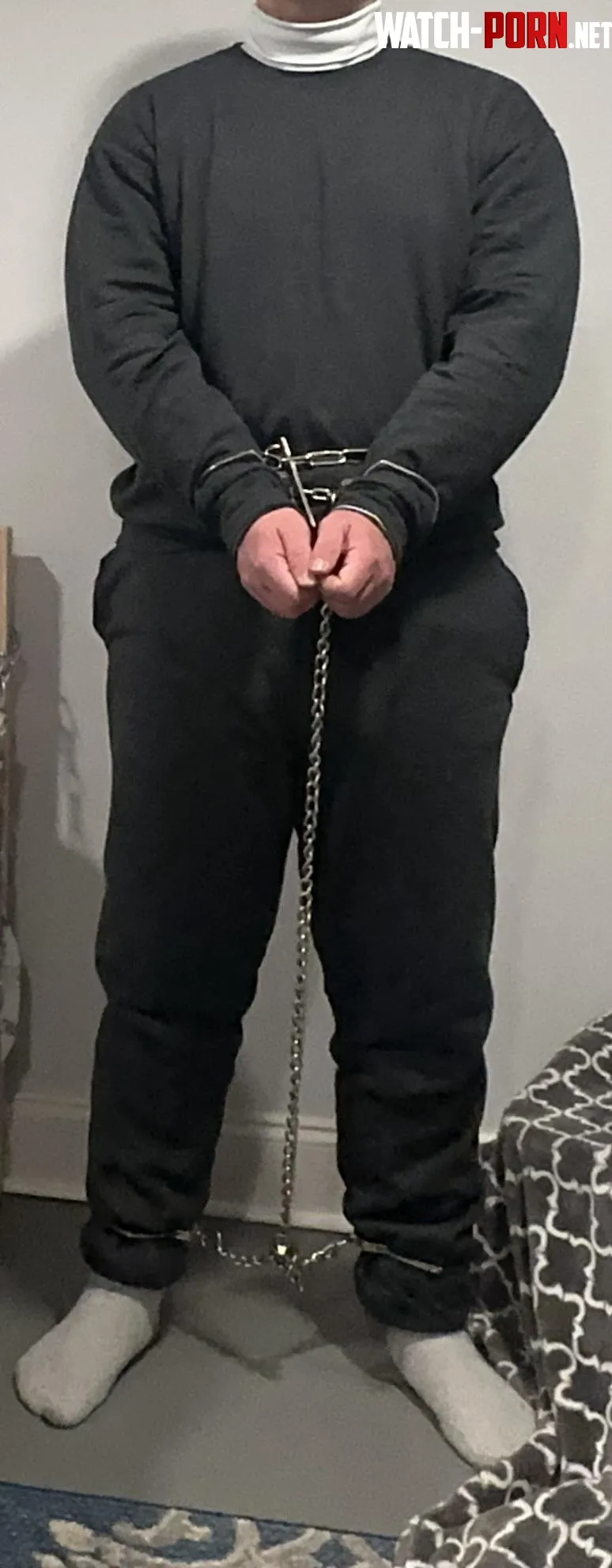 M Thick fleece prison uniform kink by P_shoots
