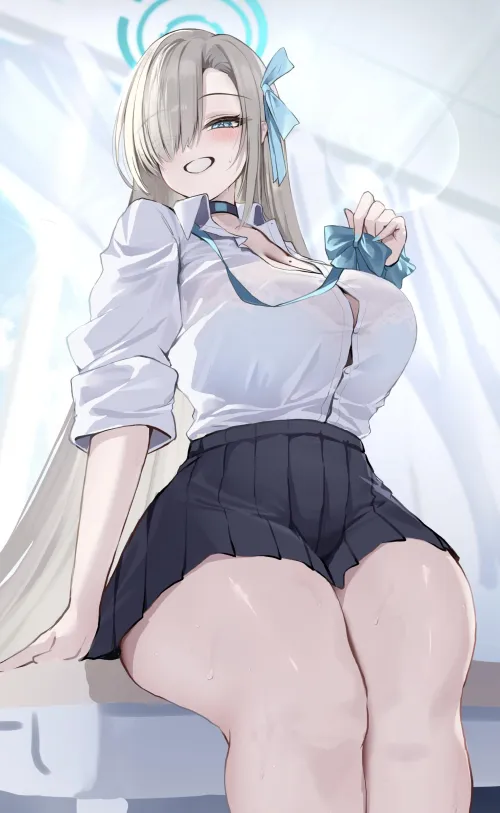 Thumbnail Dive into Thighdeology with Asuna in Blue Archive