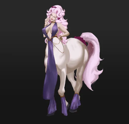 Thumbnail ErosDeLune Showcases Their Recent Centaur Commission