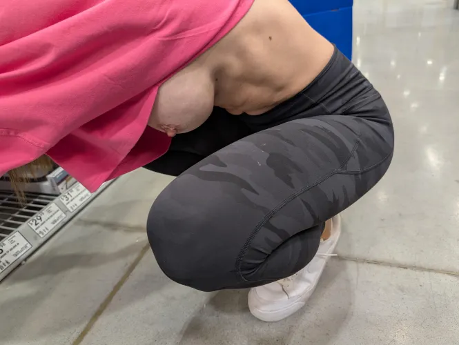 Thumbnail Lowes Encounter: Witnessing Captain_5's Taught Milf Titties