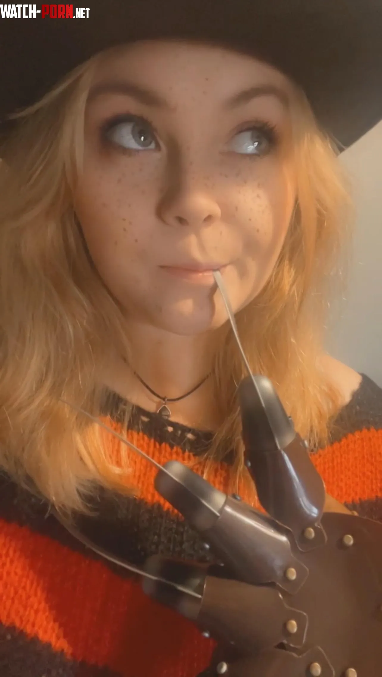 Trying out a Freddy outfit for Halloween  by EeveeGracex