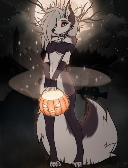 Thumbnail Loona EliasKiff Line Art by Elias_Kiff in furry Category