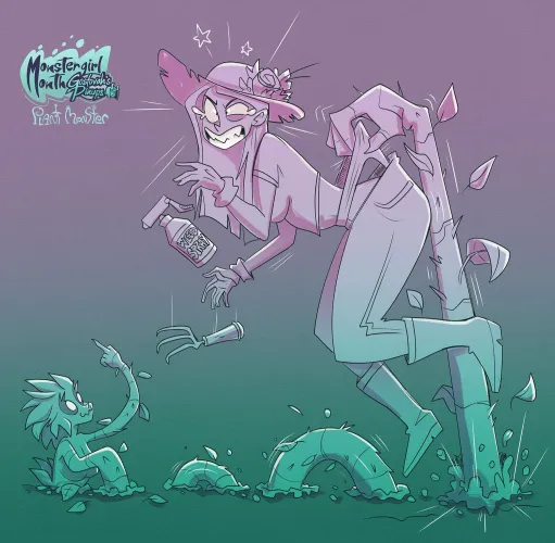 Thumbnail Monstergirl Month Day 16: Plant Monster Extravaganza by Gostovah