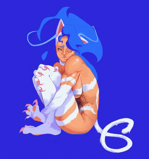 Thumbnail Another Felicia Fanart by XipRm: Embrace the Darkstalkers MonsterGirl