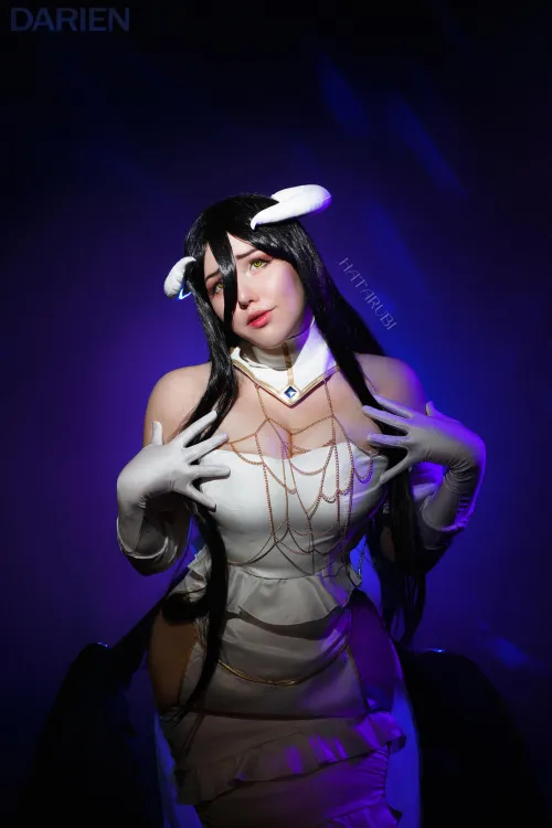Thumbnail Albedo Cosplay from Overlord by Hatarubi_Cosplay_ in NSFWCostumes