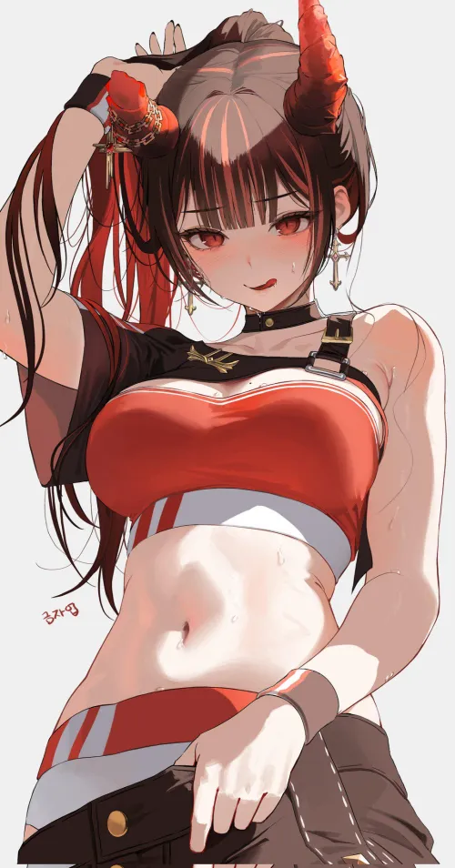 Thumbnail Crimson Delights: Dive into the World of Arknights with CheetahSperm18
