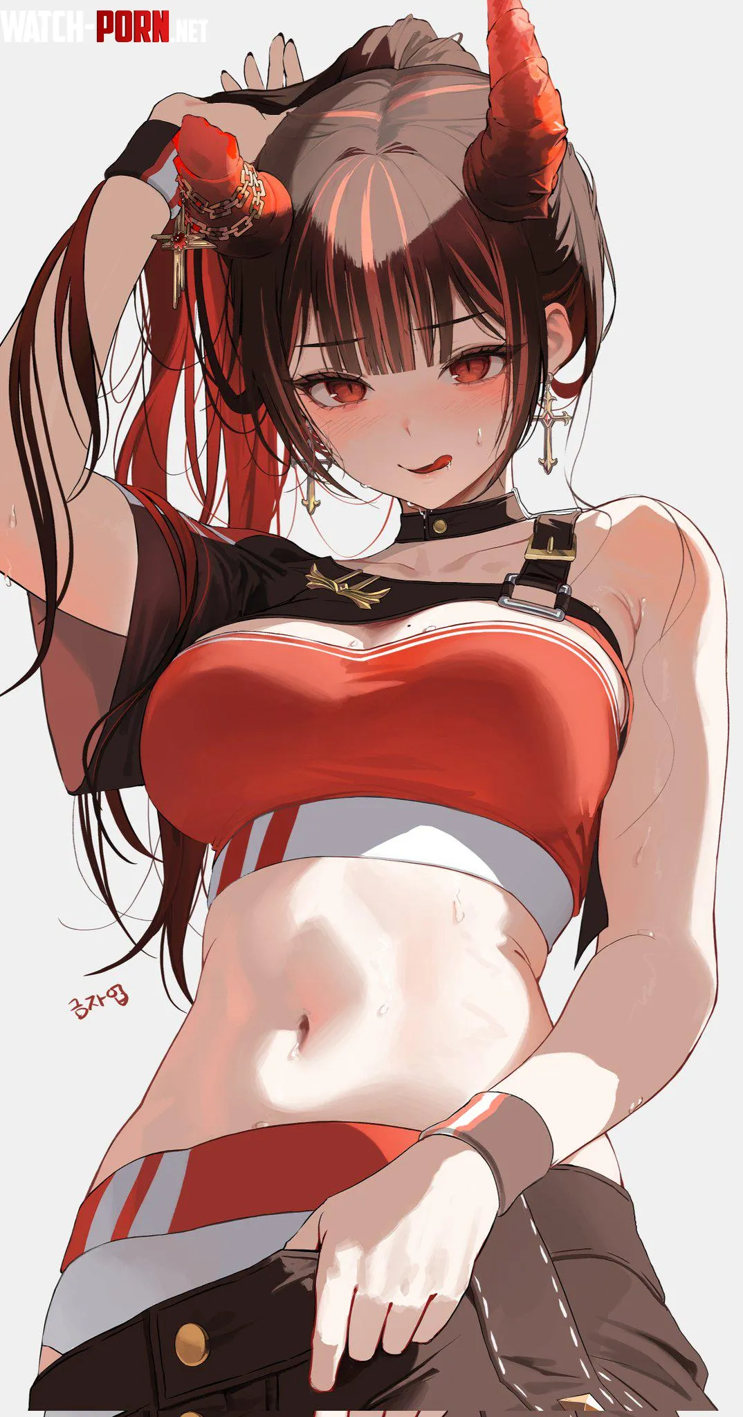 Crimson Demon by CheetahSperm18