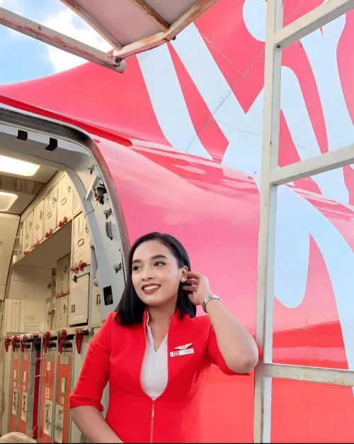 Thumbnail Captivating Cuteness: The Stewardess Story
