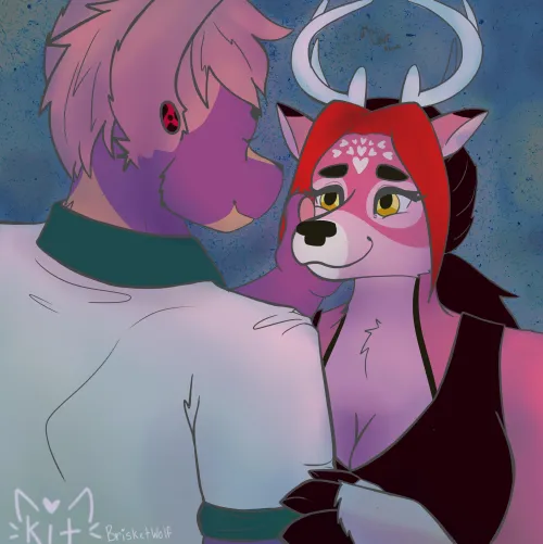 Thumbnail BrisketWolf's Dance Invitation: A Furry Delight by Brisketwolf