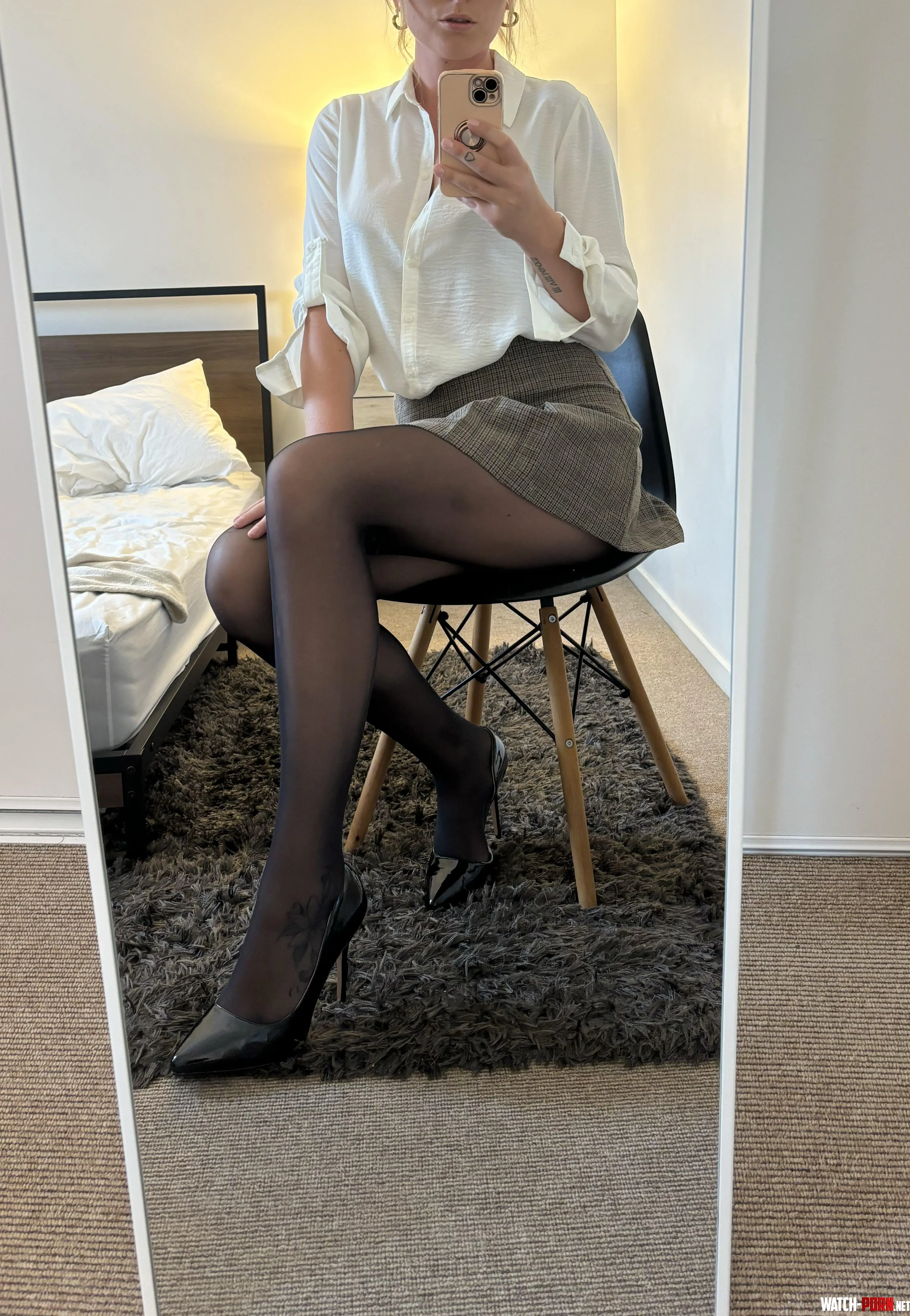 Im so tired of wearing to panties to work so Ive stopped by FeelingAsk3487