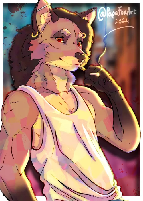 Thumbnail My Most Recent Little Painting Art by PapaFoxArt