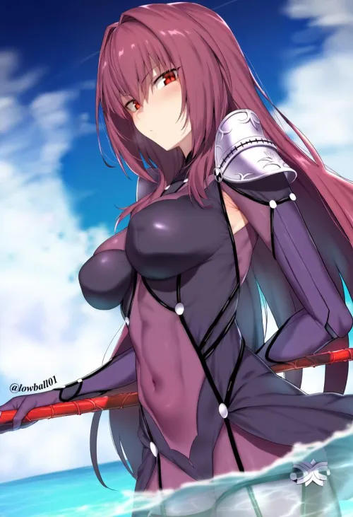 Thumbnail Scathach FateGO by CheetahSperm18 | Animebodysuits