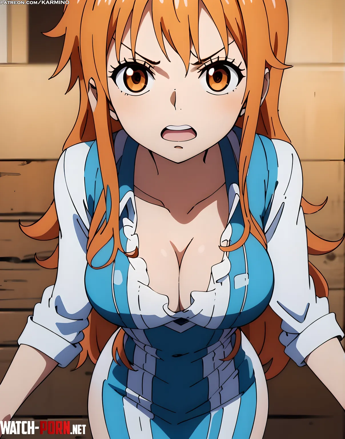 Nami One Piece Karmino  by Karmino_