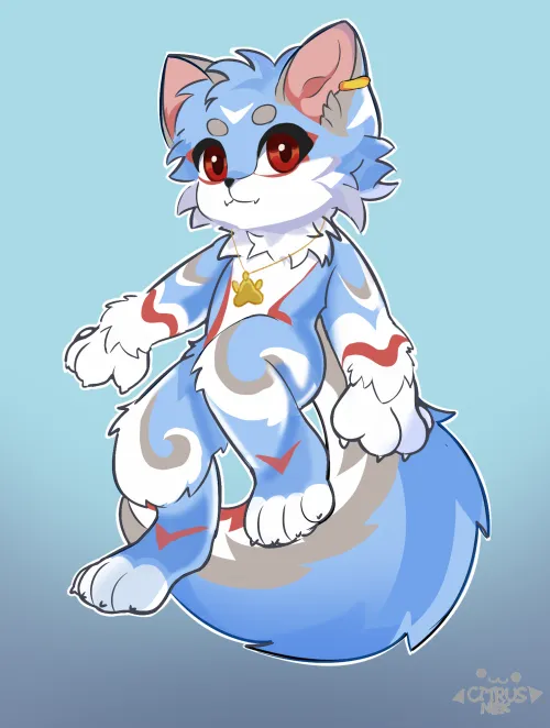 Thumbnail Citrusnek's Furry ArtCommission: Kemono Chibi Delights for uBigPosition318