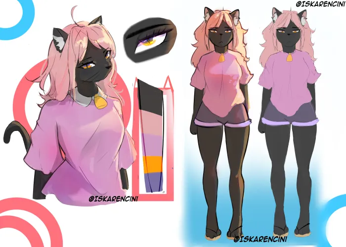 Thumbnail My New Fursona Art by IsKarencini